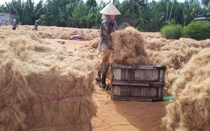 All of the products from Vietnamese manufacturers of coir are created from high-quality coconuts