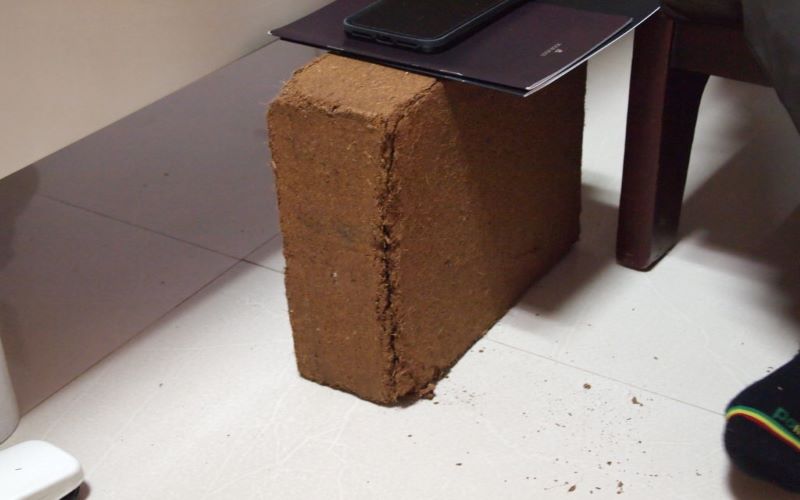 Coir brick is very safe for not only users but also for the environment