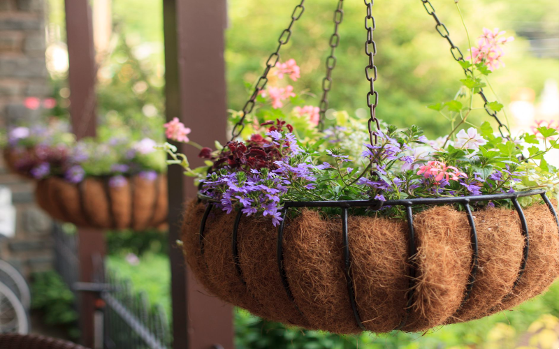 Planter liners made from coir is one of the best products for gardeners
