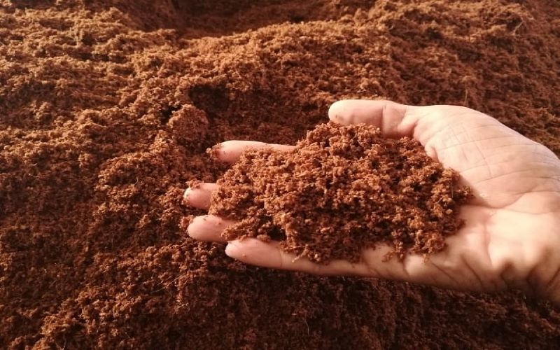 The conventional way to compost coco coir