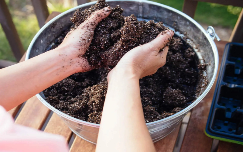 Coco peat is better when being mixed with another compost